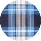 Clear Blue Plaid