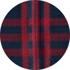 Navy & Red Plaid