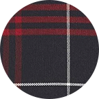 Navy & Red Plaid